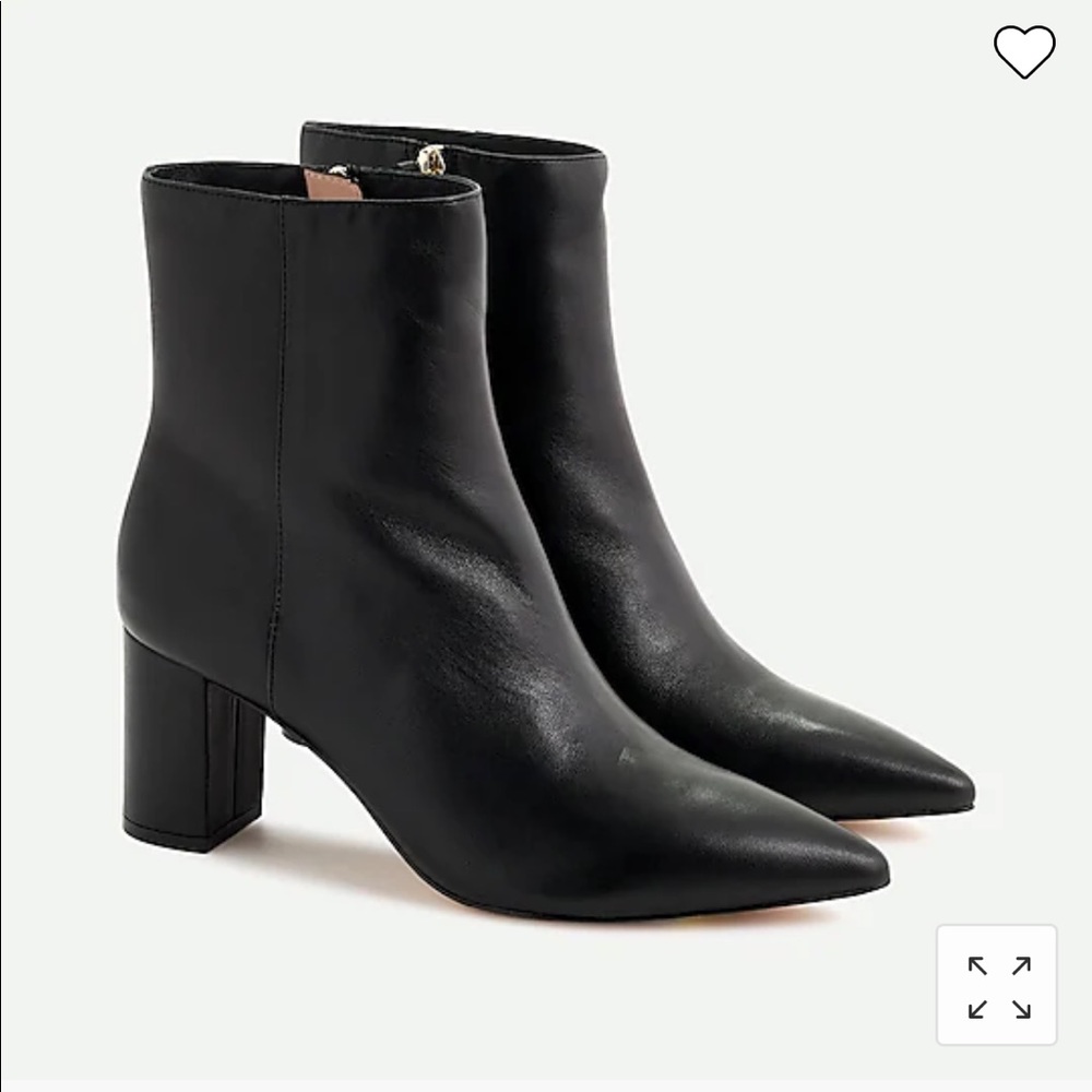 NIB JCrew Sadie Leather Boots 8
